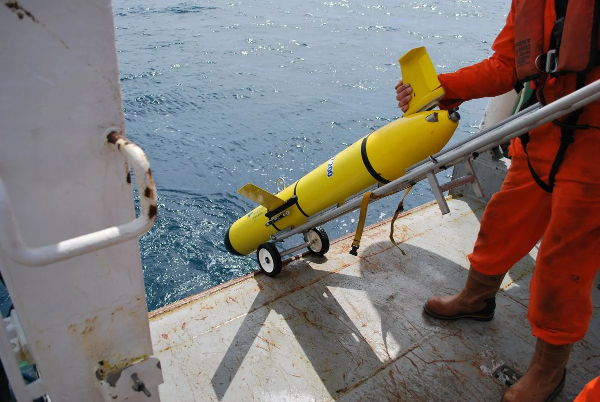 Marine environmental monitoring display