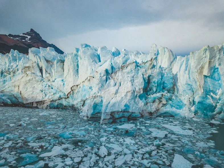 Ice and ocean water